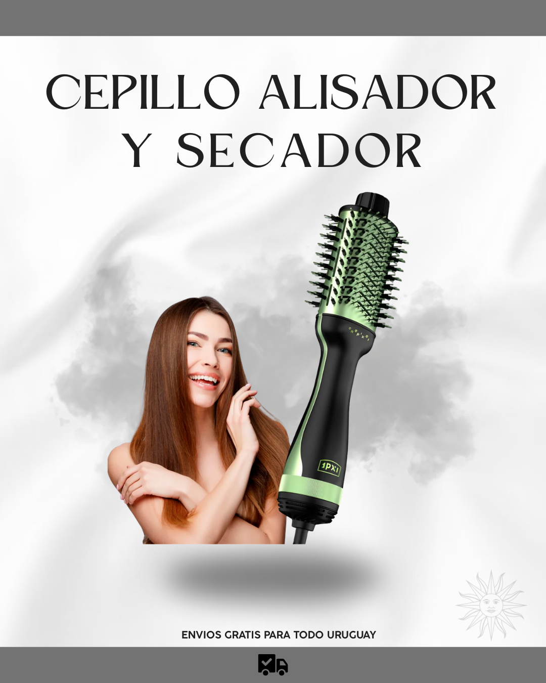 Cepillo Alisador y Secador