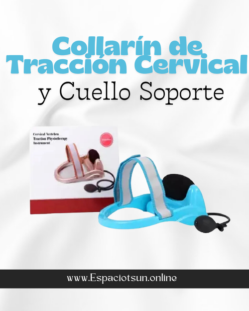 Collarín de Tracción Cervical y Cuello Soporte